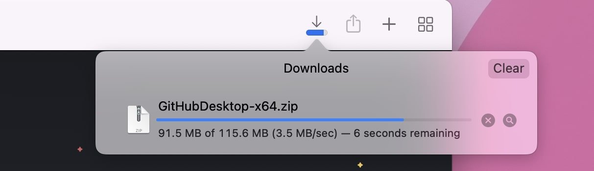 github desktop downloading