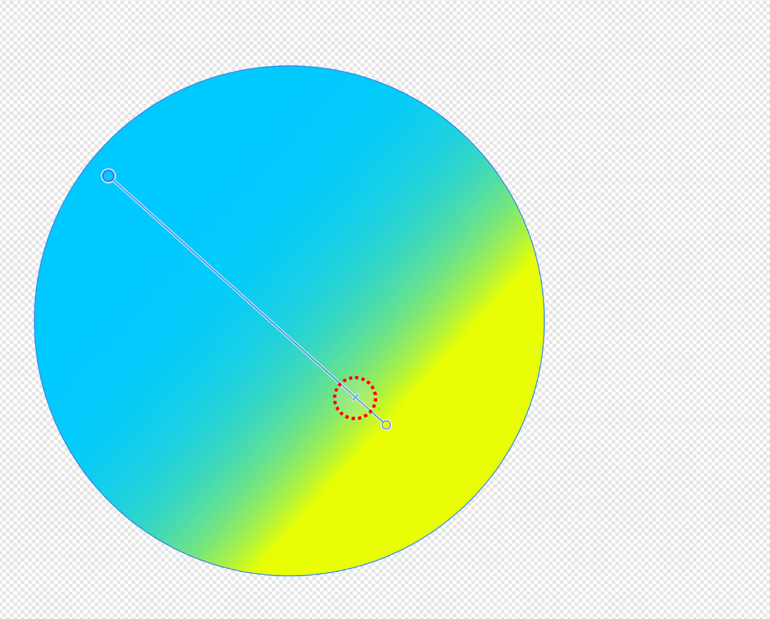 affinity designer linear gradient slider