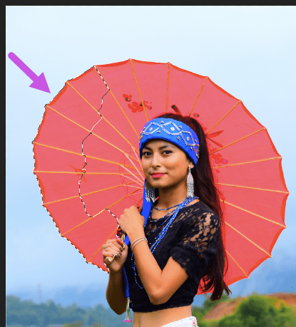 affinity photo blur background selection enlarged