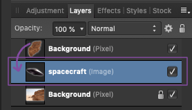 affinity photo hill rock layer middle