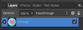 affinity designer flat icon layers grouped