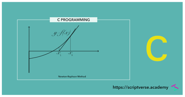 c program newton raphson