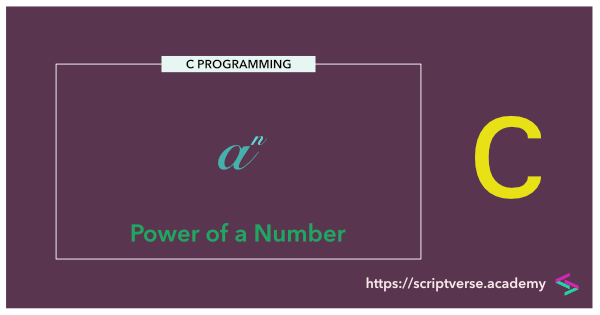 c program power of a number