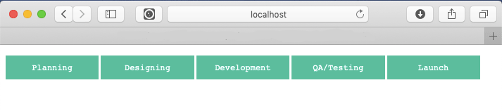 css3 milestone progress bar