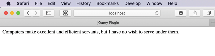 jquery plugin with options