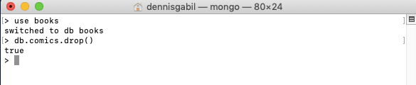 mongodb delete collection