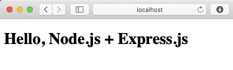 node.js expressjs html