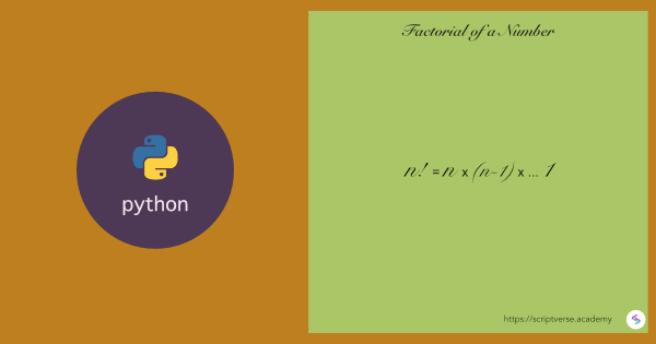 python program factorial