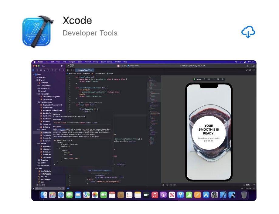 xcode developer tools